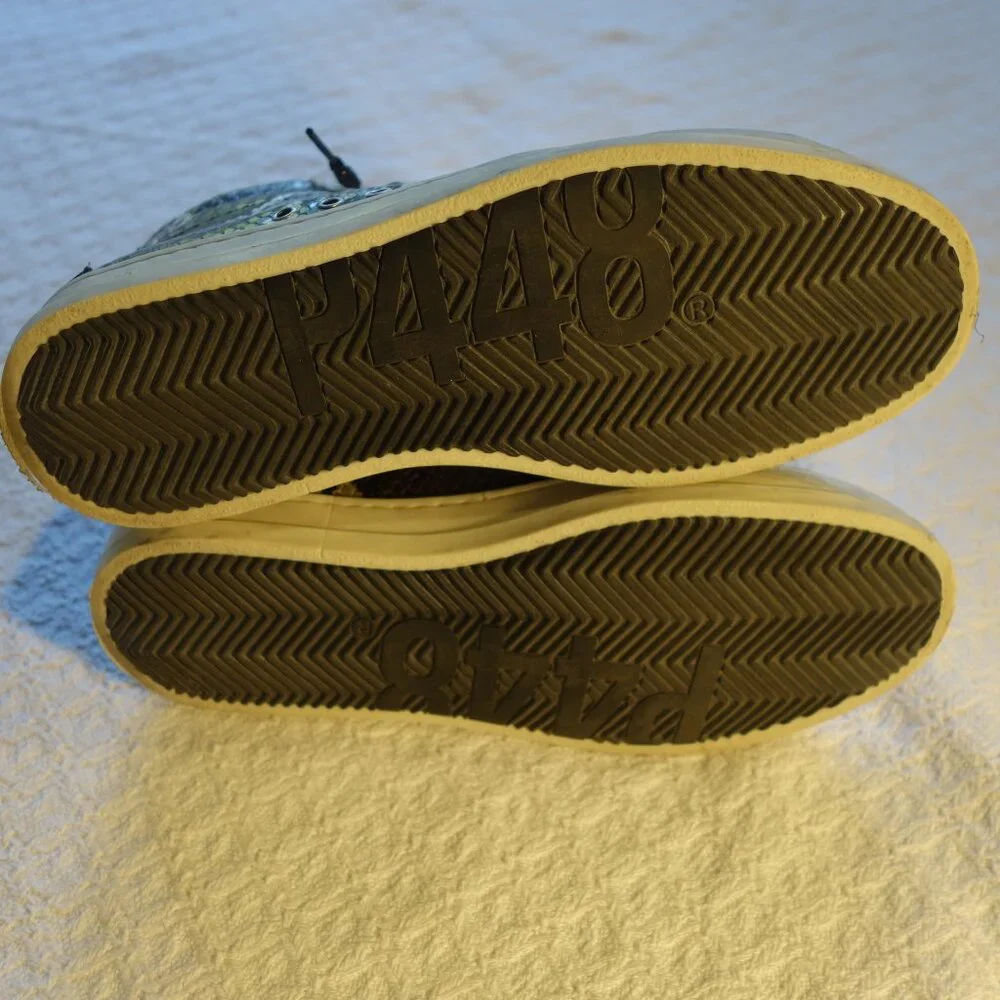 P448 Skate Python Print Hi-Tops - Picture 14 of 16